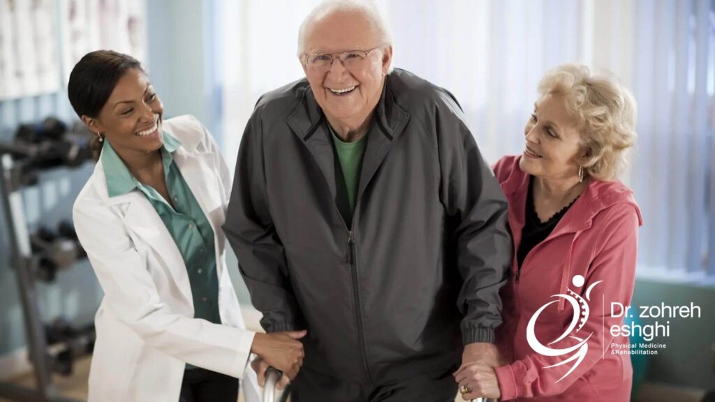 انواع طب فیزیکی و توانبخشی سالمندان