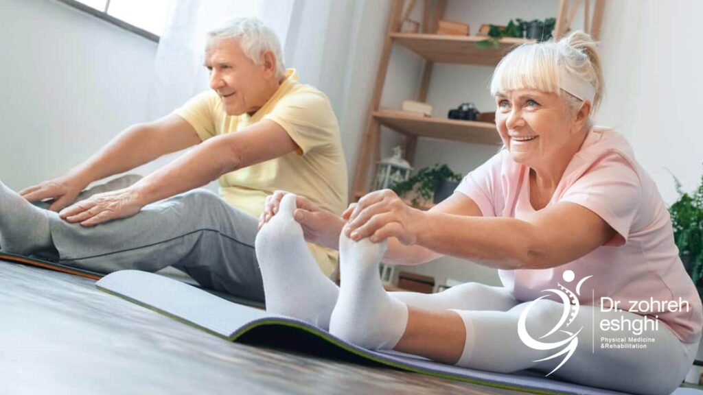 تقویت عضلات پا در سالمندان
