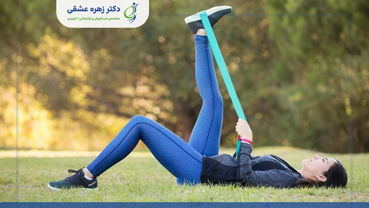 حرکات کششی برای گرفتگی عضلان پا و ران